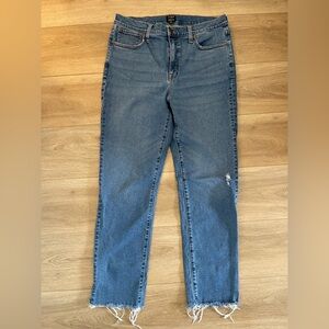 J. Crew Factory Straight Leg Jeans in Classic Blue
